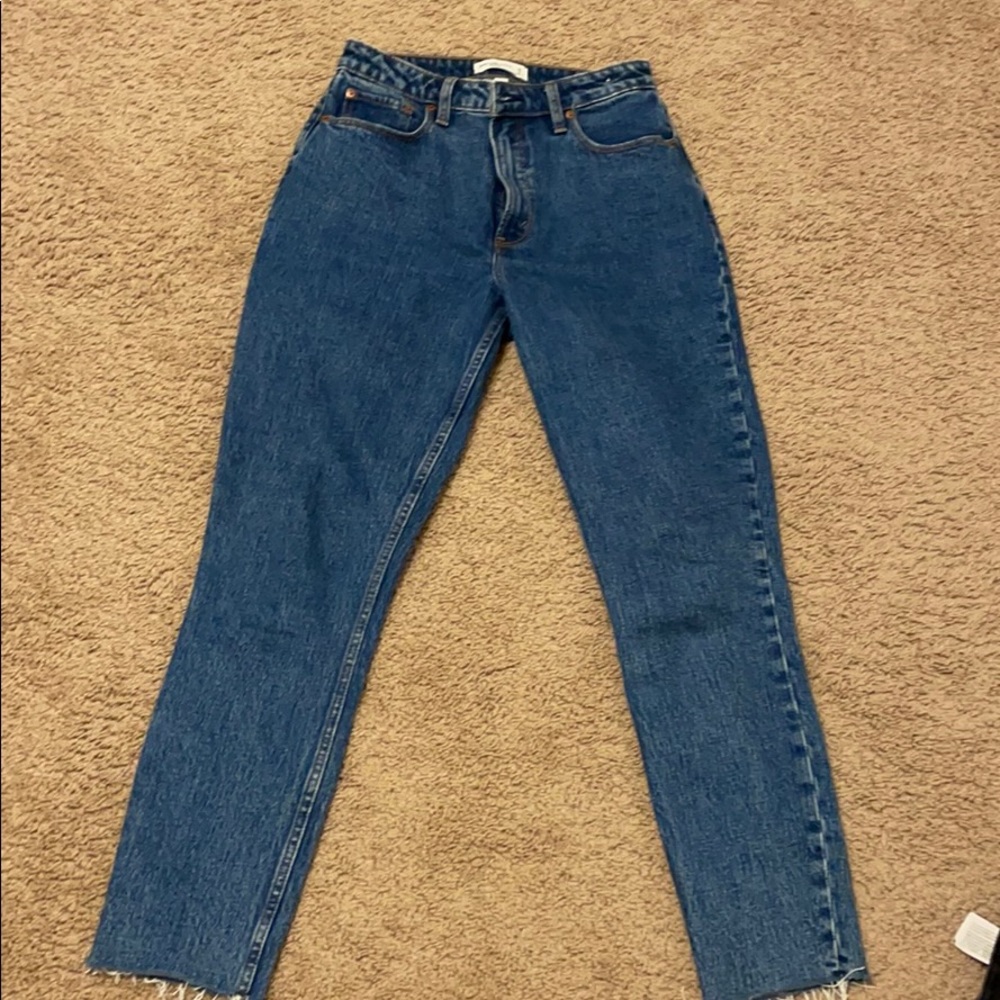 Abercrombie and Fitch Curve Love Skinny High Rise